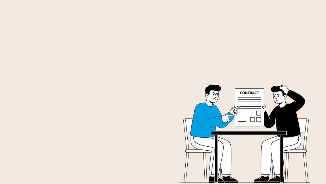 Не выполнен договор